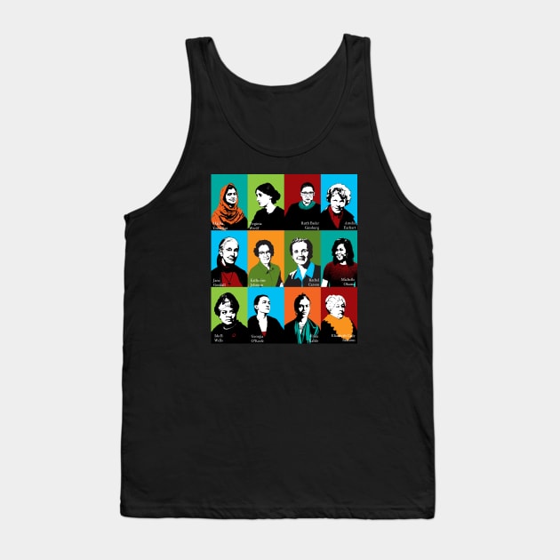 Feminist Icons Tank Top by candhdesigns